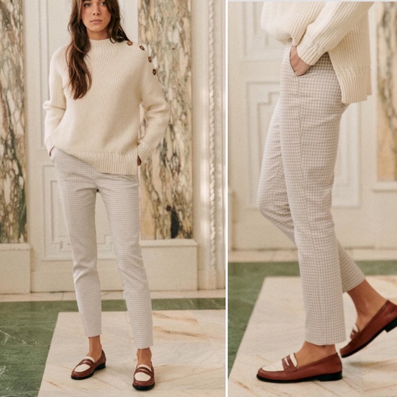 Sezane Pants - NWT Sezane Clara Trouser - Size 4